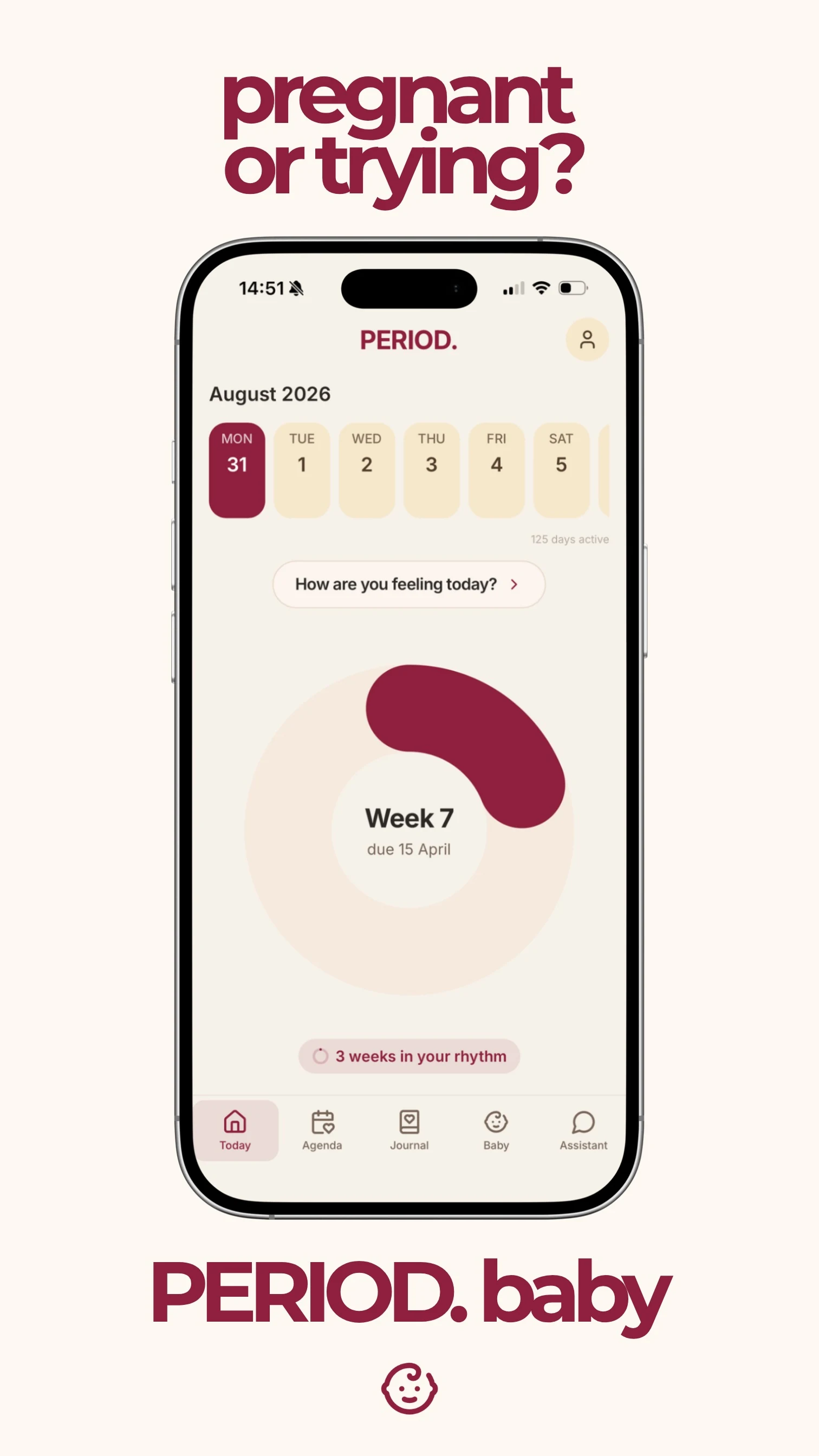 PERIOD. Cycle & Period Tracker screenshot